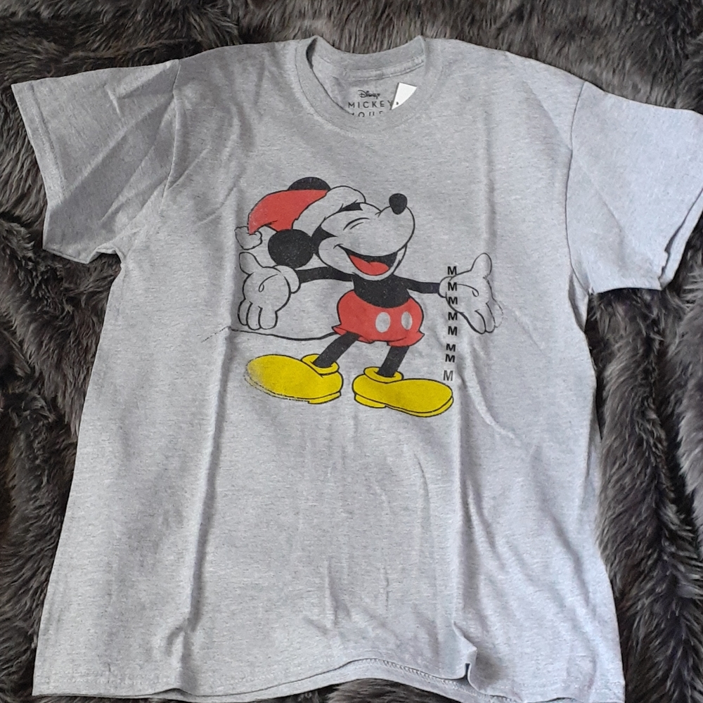 Men's Mickey Mouse Santa Tee